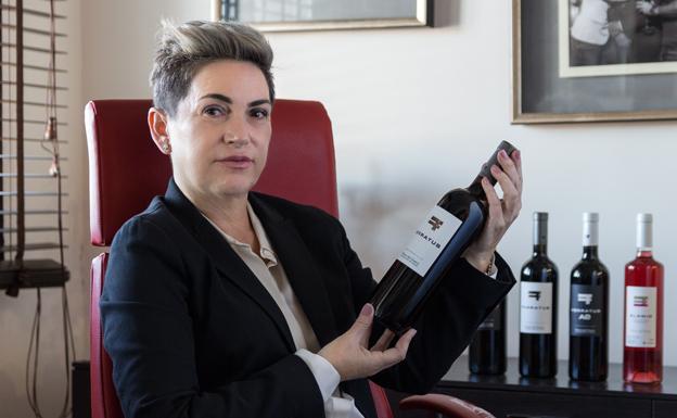 María Luisa Cuevas, directora de la bodega. 