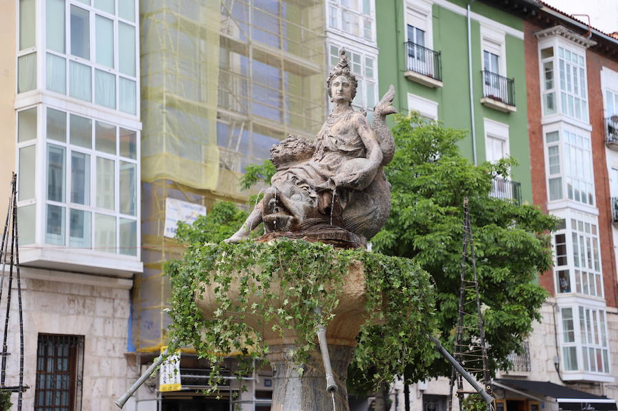 Las flores llenarán de color el centro de la ciudad de Burgos durante todo el fin de semana con motivo de la séptima edición de la Fiesta de las Flores.