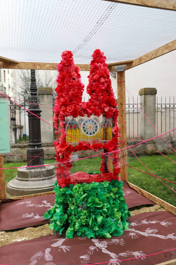 Las flores llenarán de color el centro de la ciudad de Burgos durante todo el fin de semana con motivo de la séptima edición de la Fiesta de las Flores.