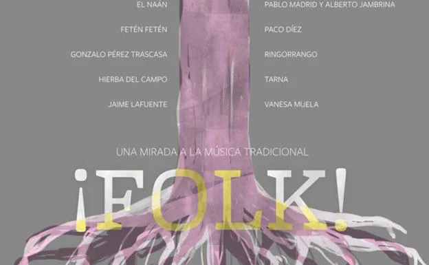 La Fundación Caja de Burgos proyecta este martes el documental '¡Folk! Una mirada a la música tradicional'