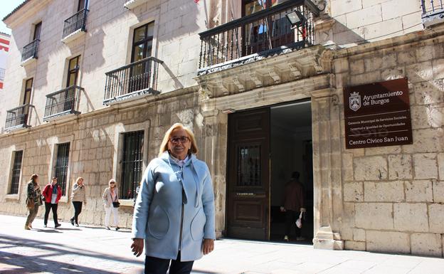 Rosa Niño, número 4 de la lista deCiudadanos al Ayuntamiento de Burgos. 