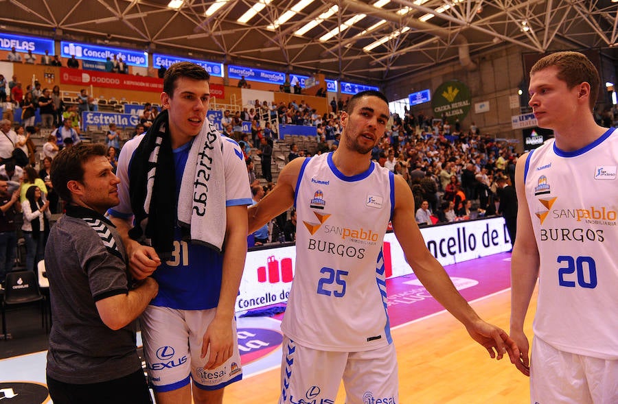 Fotos: El San Pablo Burgos despide la temporada con una victoria histórica en Lugo