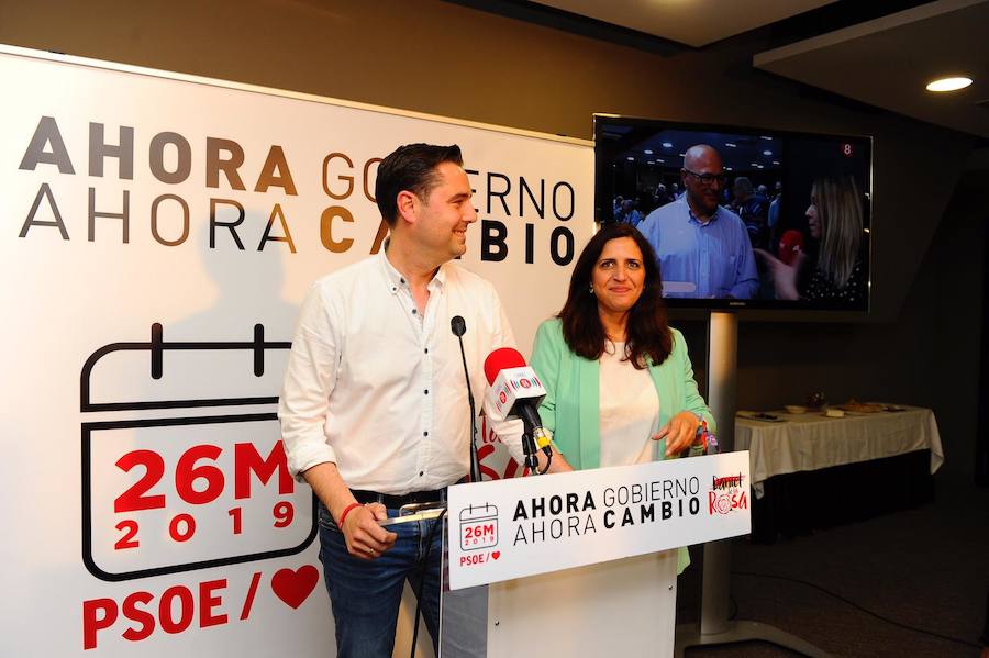 Fotos: Así celebró el PSOE de Burgos su victoria el las elecciones municipales