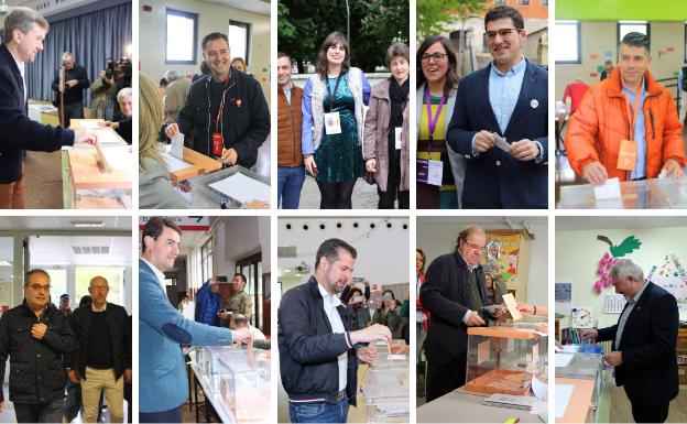 Así votaron todos los candidatos