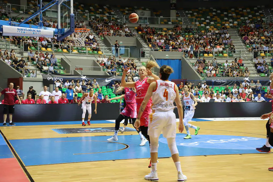 Fotos: Las mejores imágenes del partido de baloncesto entre España y Letonia