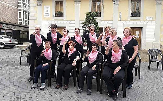 Galería. Imagen de la grabación del vídeo