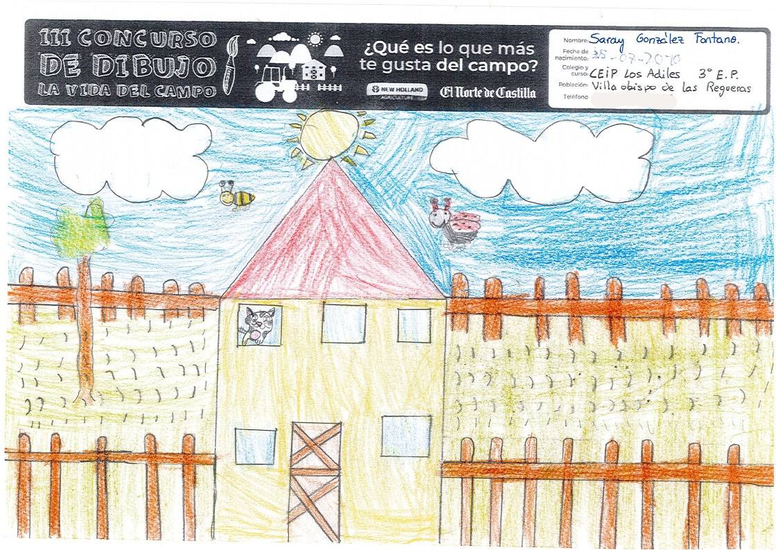 Fotos: Trabajos de 3º de Primaria en la modalidad de dibujo del III Concurso de Dibujo y Cómic &#039;La vida del campo&#039;