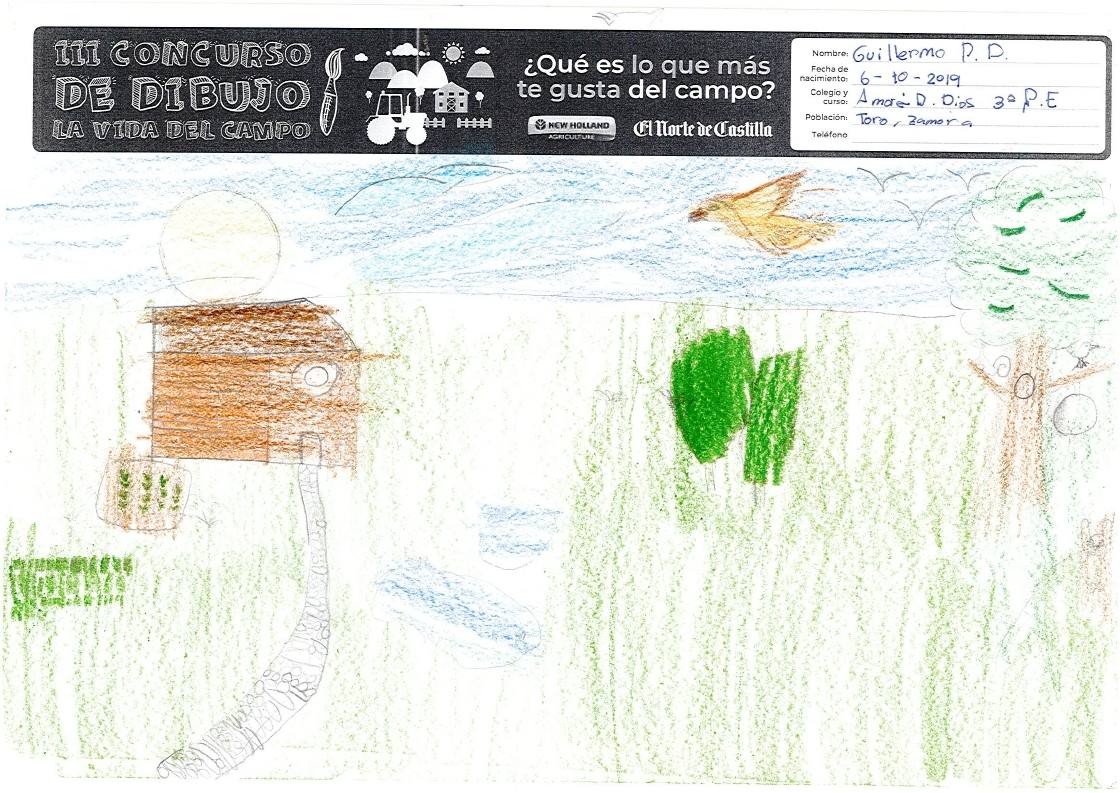 Fotos: Trabajos de 3º de Primaria en la modalidad de dibujo del III Concurso de Dibujo y Cómic &#039;La vida del campo&#039;