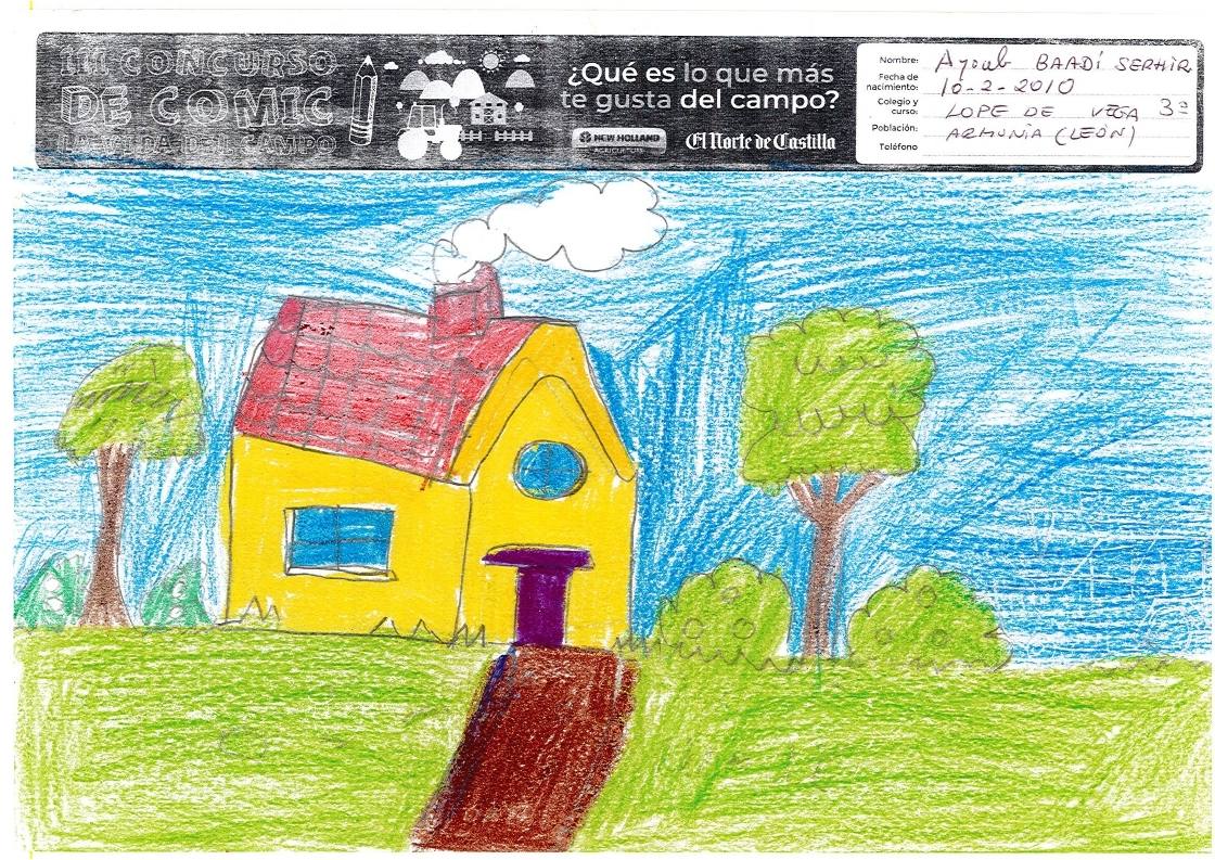 Fotos: Trabajos de 3º de Primaria en la modalidad de dibujo del III Concurso de Dibujo y Cómic &#039;La vida del campo&#039;