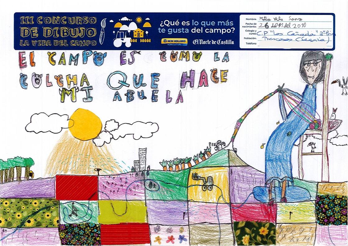 Fotos: Trabajos de 3º de Primaria en la modalidad de dibujo del III Concurso de Dibujo y Cómic &#039;La vida del campo&#039;