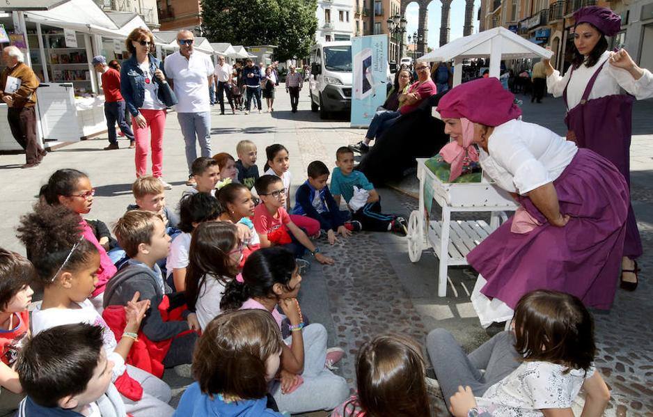 Feria del Libro en Segovia.