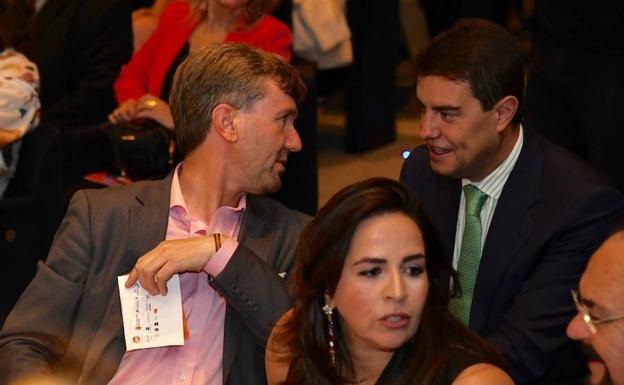 Javier Lacalle y Ángel Ibáñez se encontraron en la gala