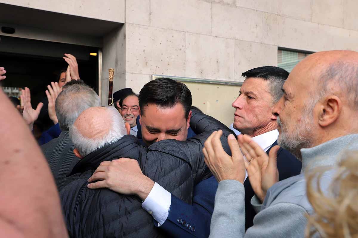 Fotos: Pleno de constitución del Ayuntamiento de Burgos en el que ha sido investido como alcalde Daniel de la Rosa (PSOE)