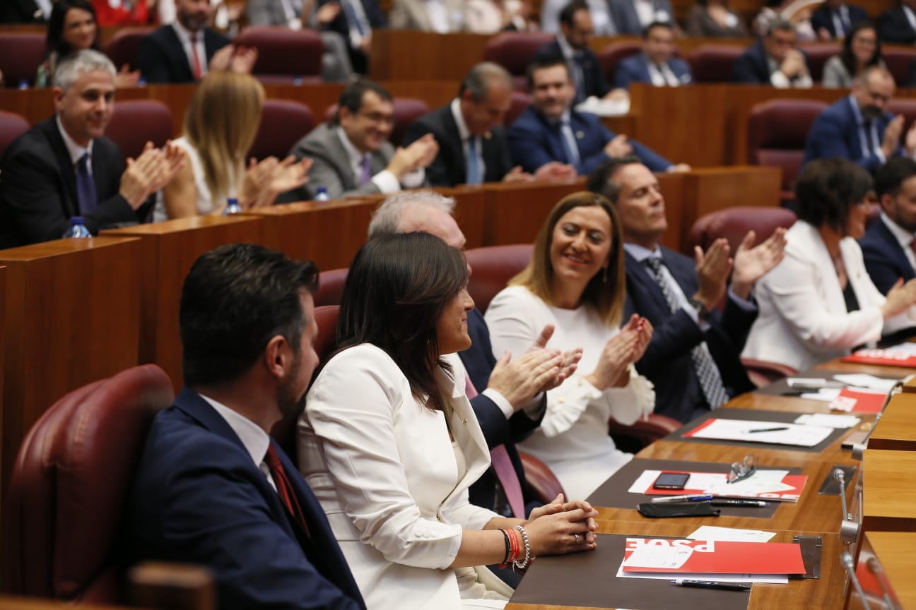 El procurador electo de Ciudadanos Luis Fuentes es proclamado presidente de la institución regiona en su décima legislatura