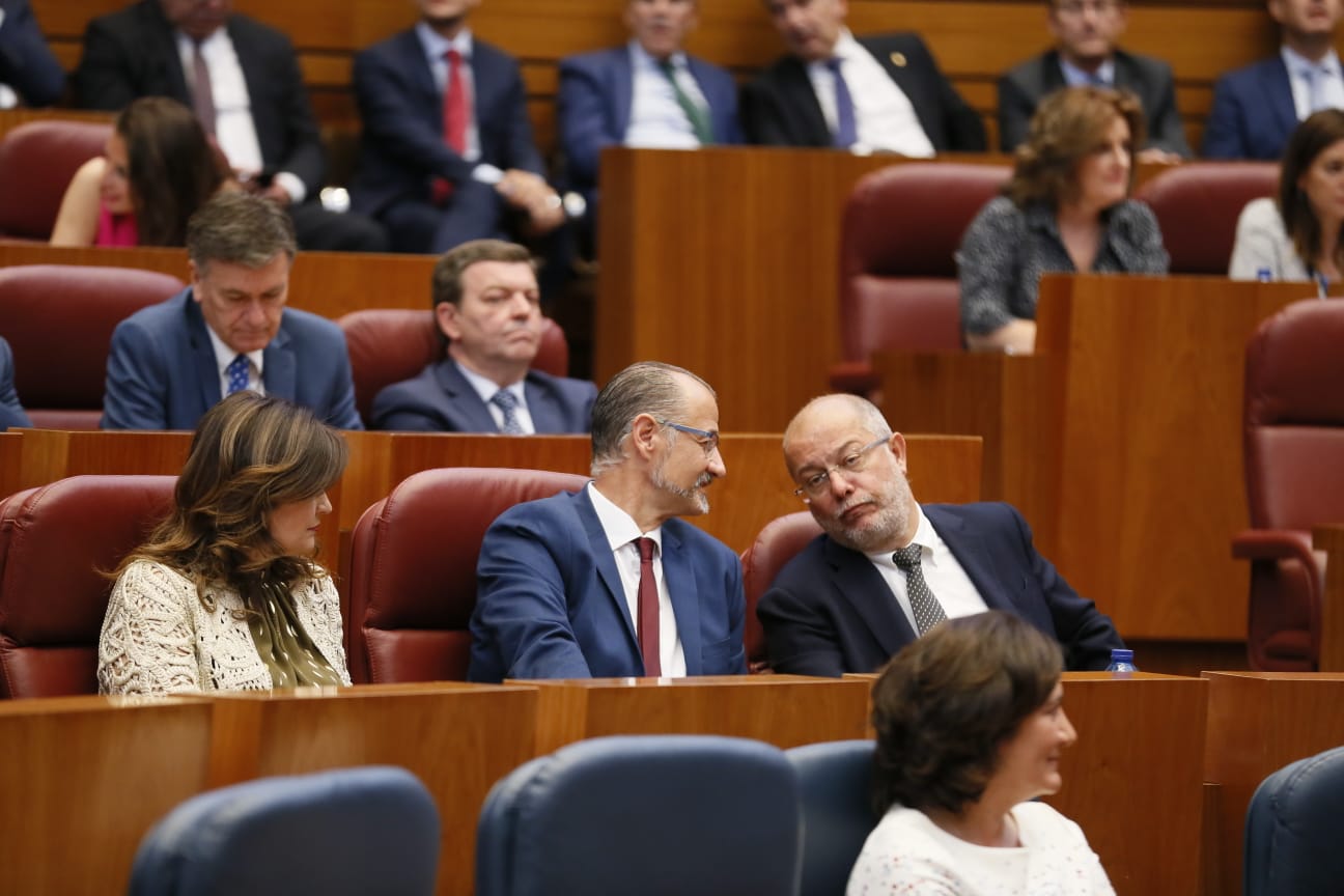 El procurador electo de Ciudadanos Luis Fuentes es proclamado presidente de la institución regiona en su décima legislatura