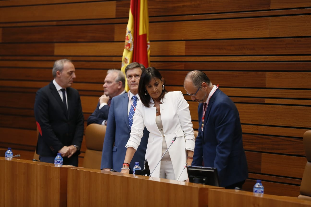 El procurador electo de Ciudadanos Luis Fuentes es proclamado presidente de la institución regiona en su décima legislatura