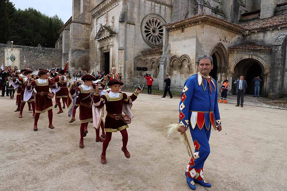 El Monasterio Real de las Huelgas ha acogido, un año más, la celebración del Curpillos, con procesión por las calles del barrio con el pendón de las Navas de Tolosa
