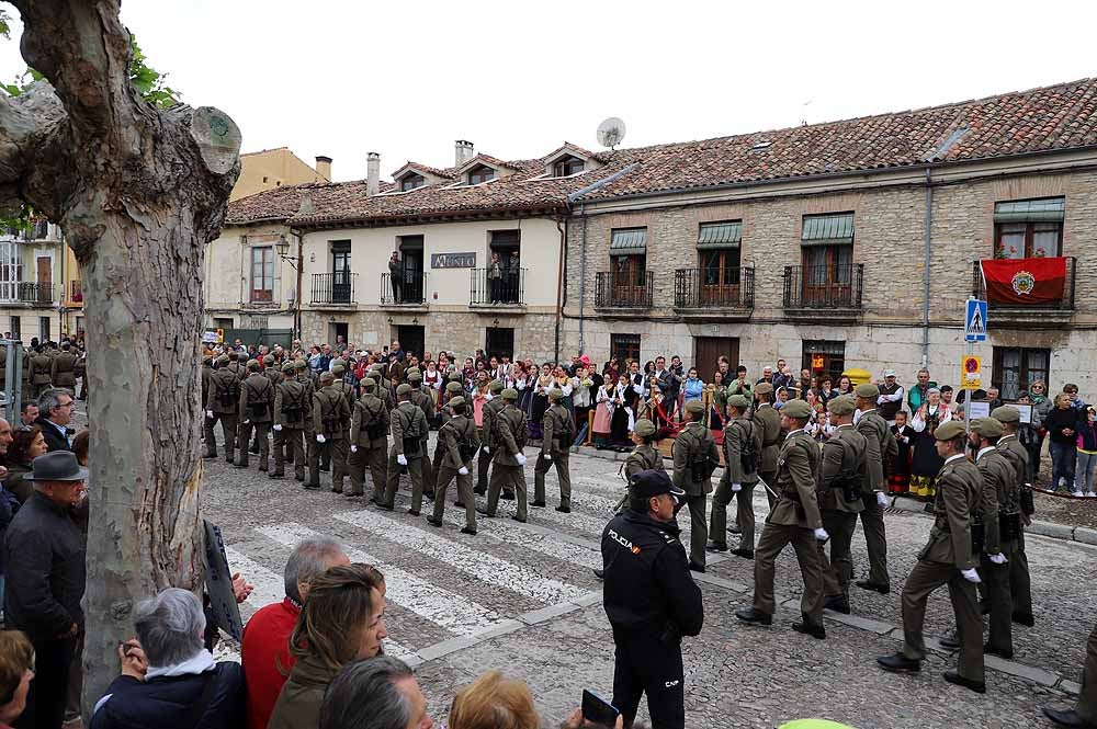 El Monasterio Real de las Huelgas ha acogido, un año más, la celebración del Curpillos, con procesión por las calles del barrio con el pendón de las Navas de Tolosa