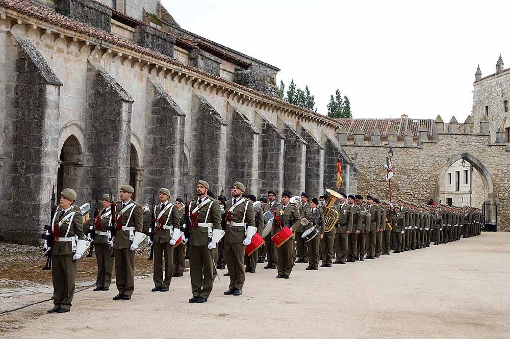 El Monasterio Real de las Huelgas ha acogido, un año más, la celebración del Curpillos, con procesión por las calles del barrio con el pendón de las Navas de Tolosa
