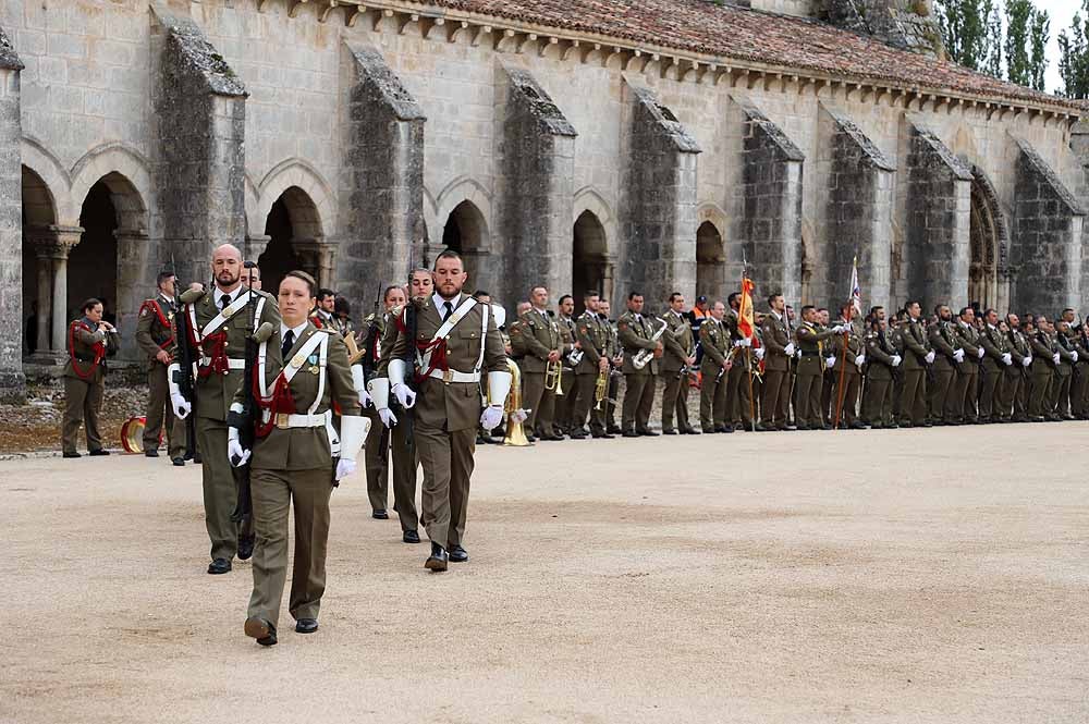 El Monasterio Real de las Huelgas ha acogido, un año más, la celebración del Curpillos, con procesión por las calles del barrio con el pendón de las Navas de Tolosa