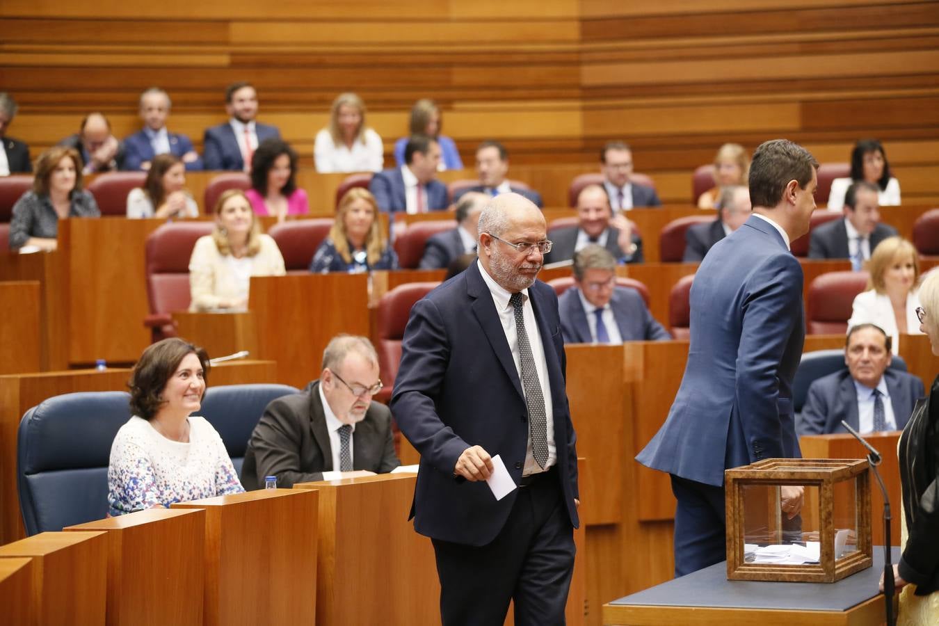 Fotos: Así ha vivido Francisco Igea la sesión constitutiva de la X Legislatura de las Cortes de Castilla y León