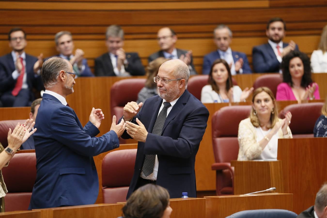 Fotos: Así ha vivido Francisco Igea la sesión constitutiva de la X Legislatura de las Cortes de Castilla y León