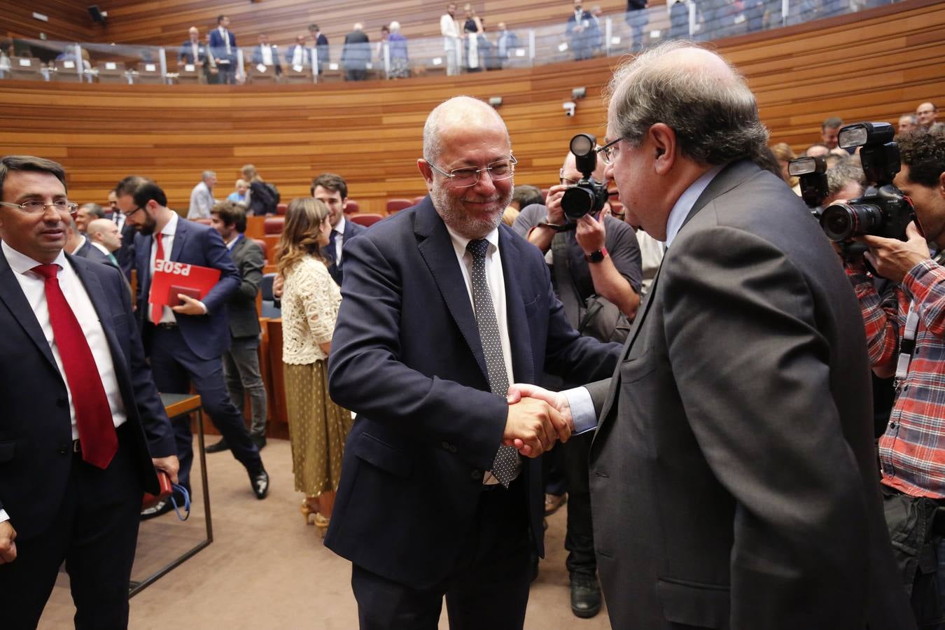 Fotos: Así ha vivido Francisco Igea la sesión constitutiva de la X Legislatura de las Cortes de Castilla y León