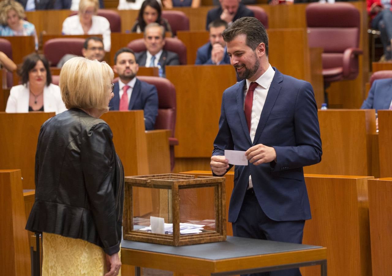 Fotos: Así ha vivido Luis Tudanca la sesión constitutiva de la X Legislatura de las Cortes de Castilla y León