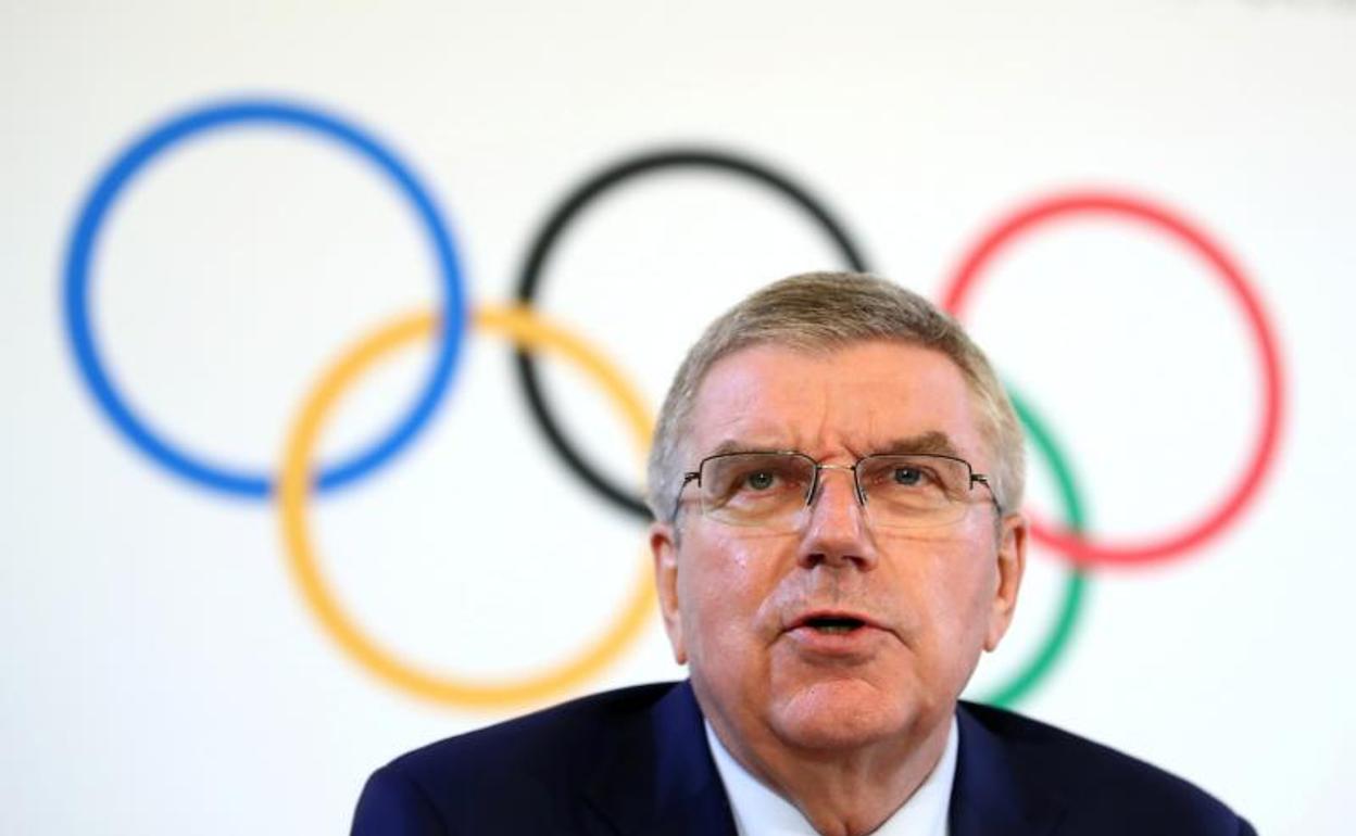 El presidente del COI, Thomas Bach. 