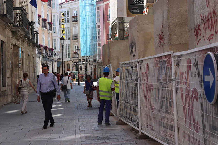 Fotos: Burgos afornta la primera jornada de la ola de calor de este verano