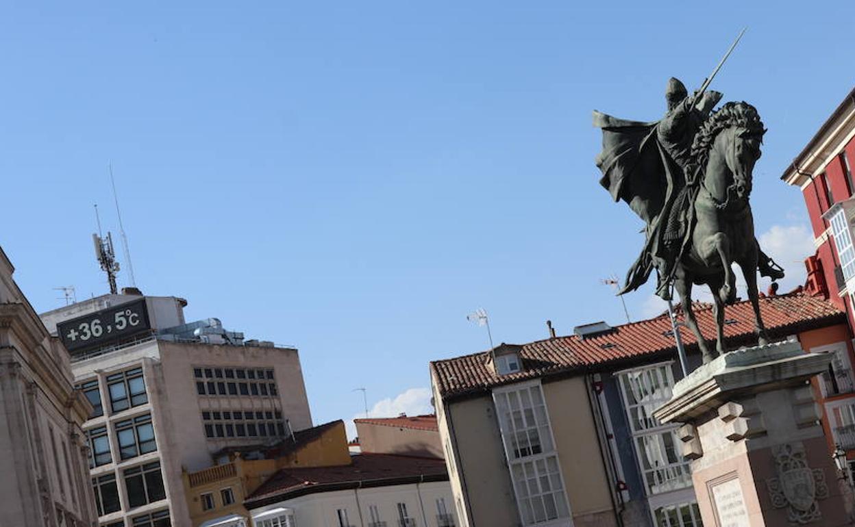 Los termómetros han superado los 36 grados