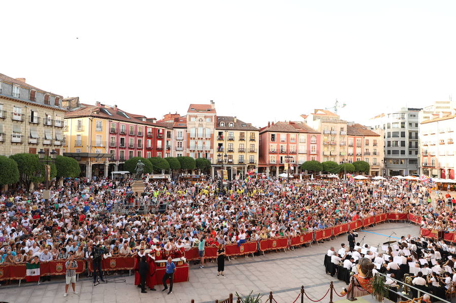 Burgos ha dado el pistoletazo de salida a las Fiestas de San Pedro y San Pablo 2019 de la mano de La M.O.D.A., encargada del pregón