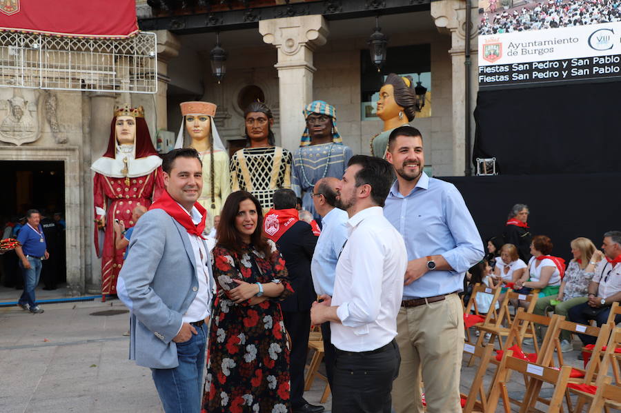 Burgos ha dado el pistoletazo de salida a las Fiestas de San Pedro y San Pablo 2019 de la mano de La M.O.D.A., encargada del pregón