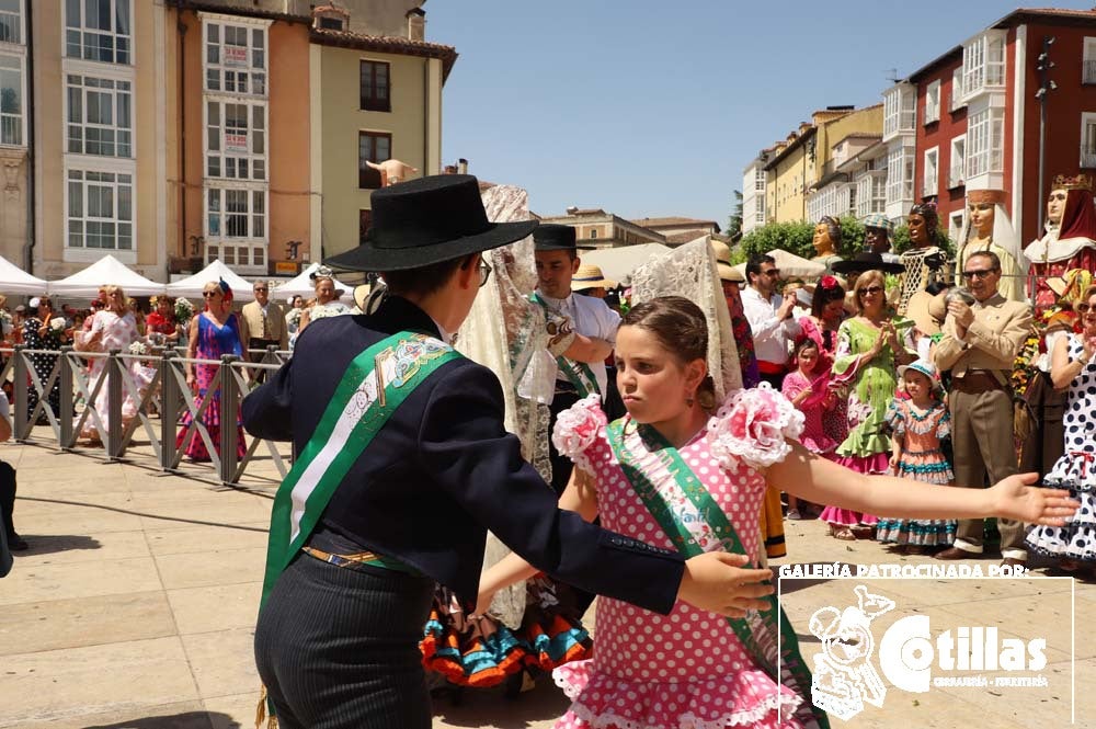 El calor no ha quitado el ánimo a los burgaleses en el acto más querido de las fiestas