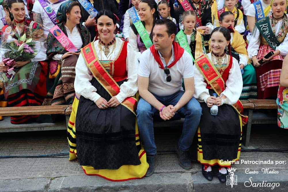 La alegría contagiada por los peñistas