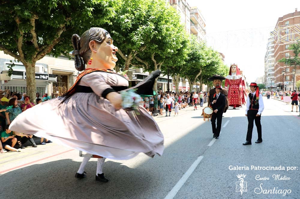 La alegría contagiada por los peñistas