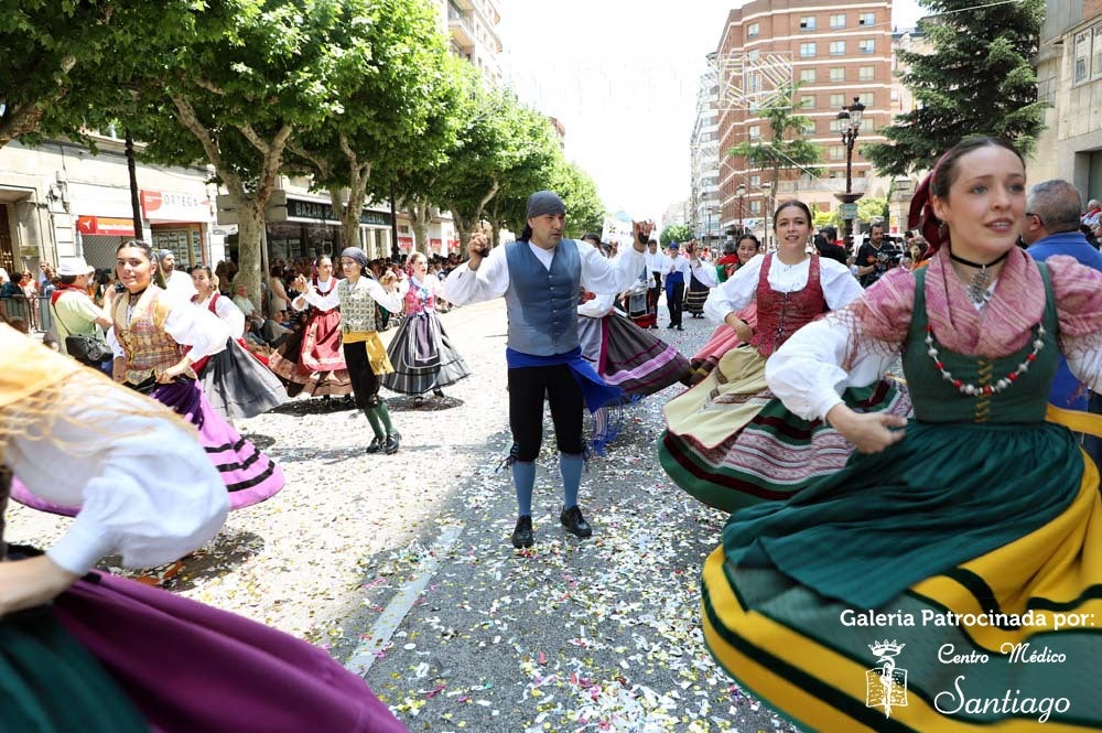 La alegría contagiada por los peñistas