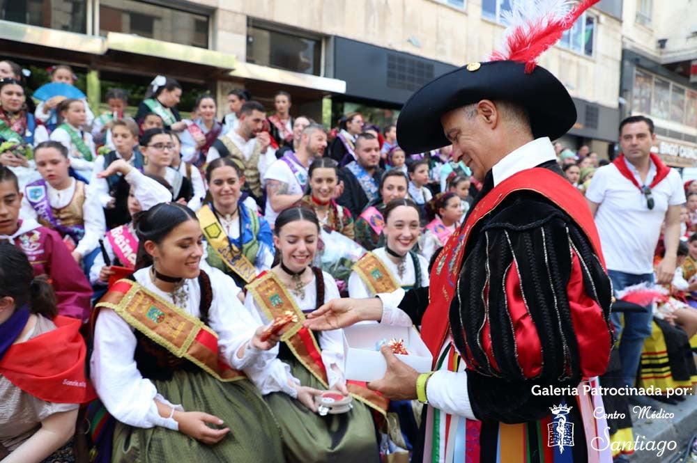 La alegría contagiada por los peñistas