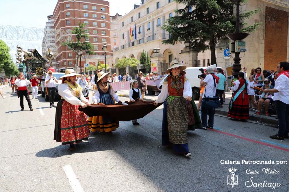 La alegría contagiada por los peñistas