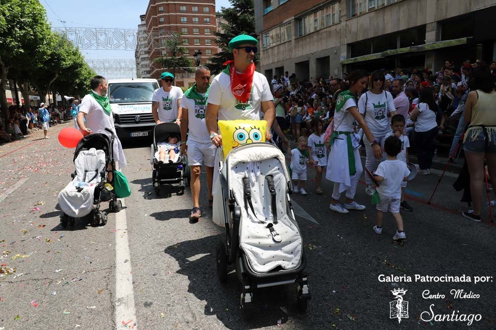 La alegría contagiada por los peñistas