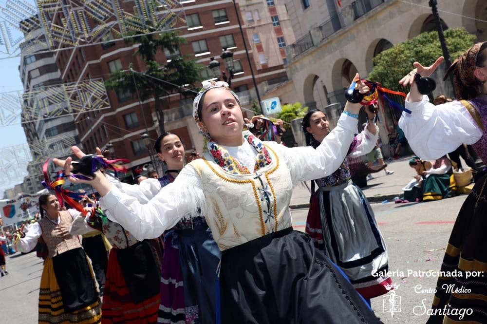 La alegría contagiada por los peñistas