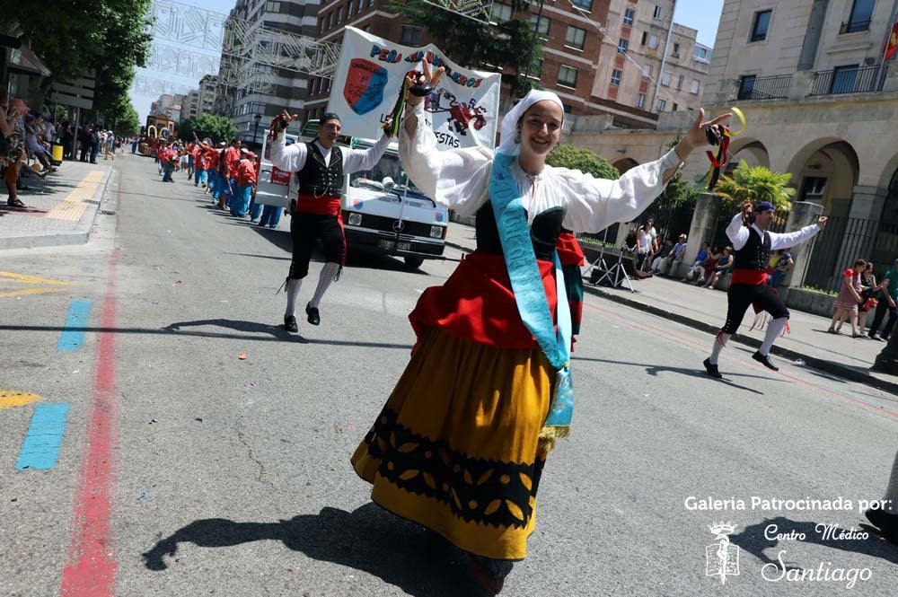 La alegría contagiada por los peñistas