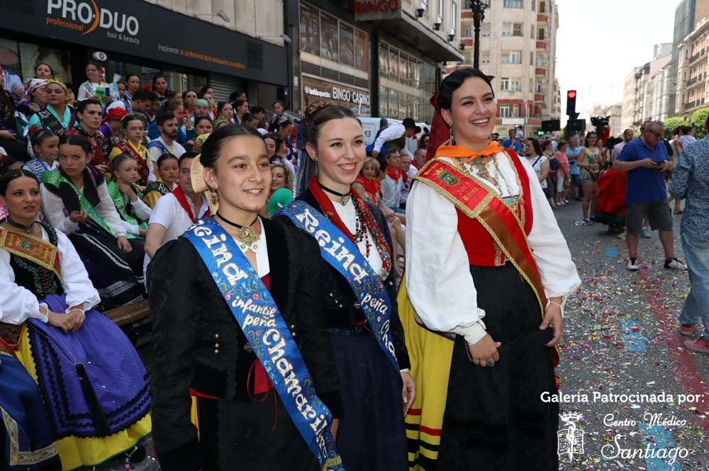 La alegría contagiada por los peñistas