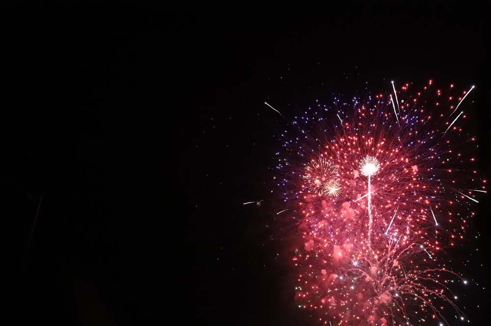 Los fuegos artificiales son una de esas citas obligadas