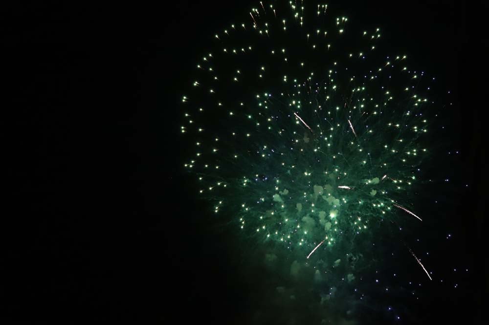 Los fuegos artificiales son una de esas citas obligadas