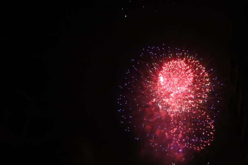 Los fuegos artificiales son una de esas citas obligadas