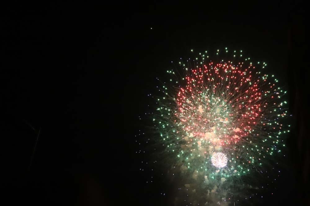 Los fuegos artificiales son una de esas citas obligadas