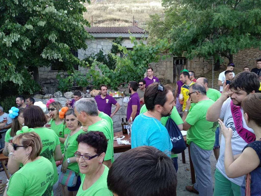 Imagen de los actos de las fiestas de Valdeande. 