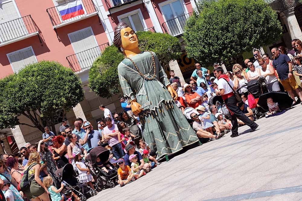 Imagen de la Plaza del Rey San Fernando desde la ubicación que este año ha tenido la banda. 