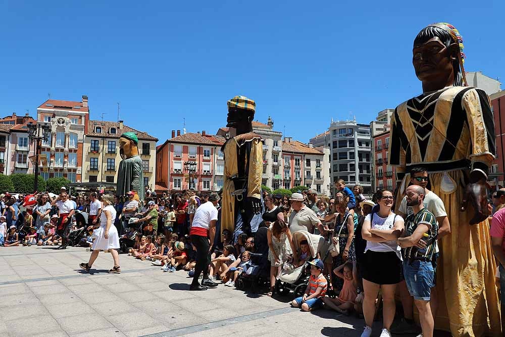 Imagen de la Plaza del Rey San Fernando desde la ubicación que este año ha tenido la banda. 